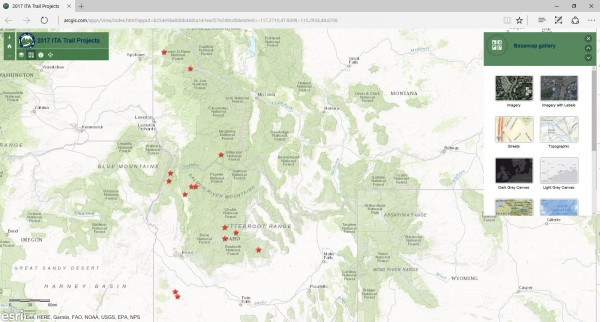 gospel hump loop trail