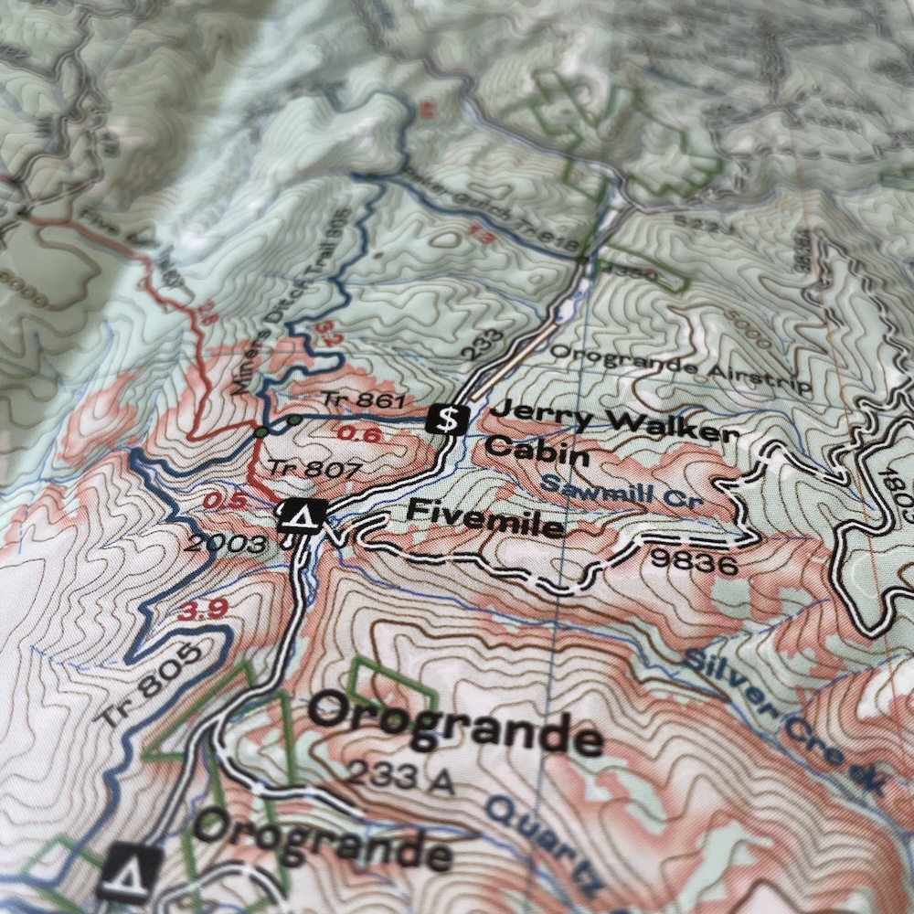 Gospel Hump Wilderness Trail Map